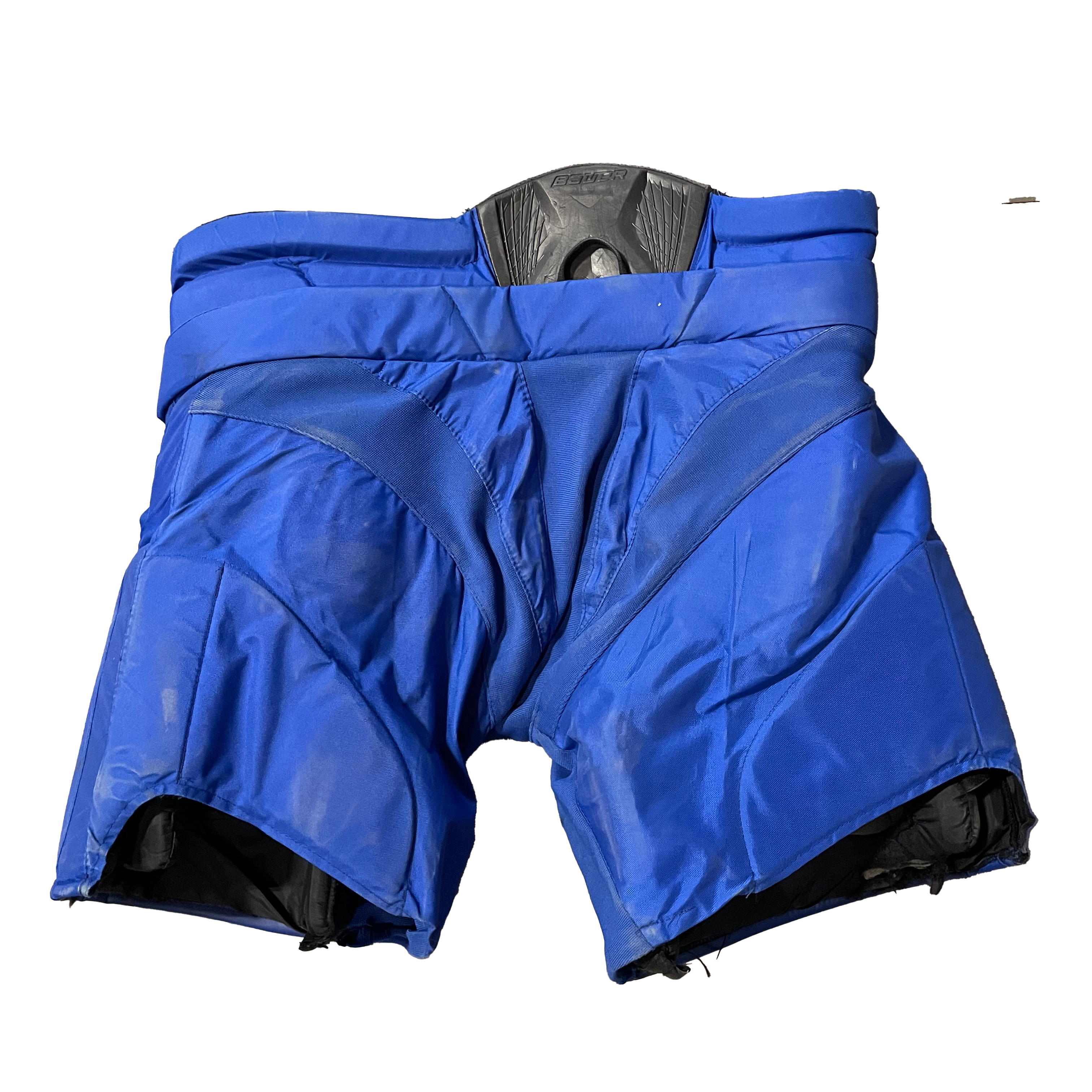 Bauer 1X Pro - Pantalon de gardien de but de hockey Pro Stock d'occasion (bleu roi)